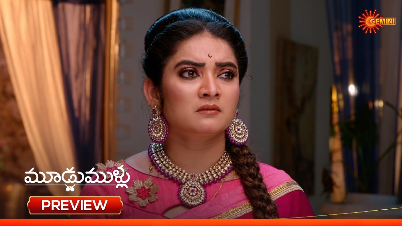 Moodu Mullu - Preview of the day | Watch full EP only on Sun NXT | 07 Mar 2026 | Gemini TV