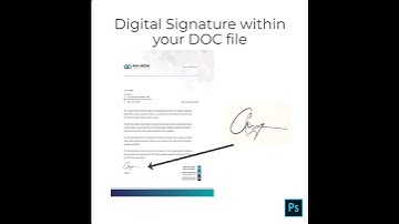 Convert Signature to Digital Format in Photoshop | Few Click Magical Tricks! Must Watch to Learn it!