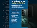 Realme C71 এর কিছু আকর্ষনীয় ফিচার #BestFeature #lowestprice