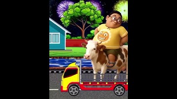 Pawai takbir keliling malam idul adha 2025 ada sapi kurban terbesar #allahuakbar #fyp  #animasi