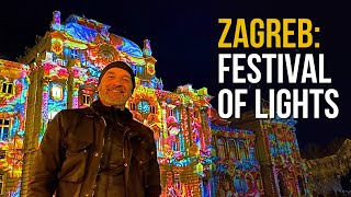 Zagreb: Festival of Lights #festivaloflights #zagreb