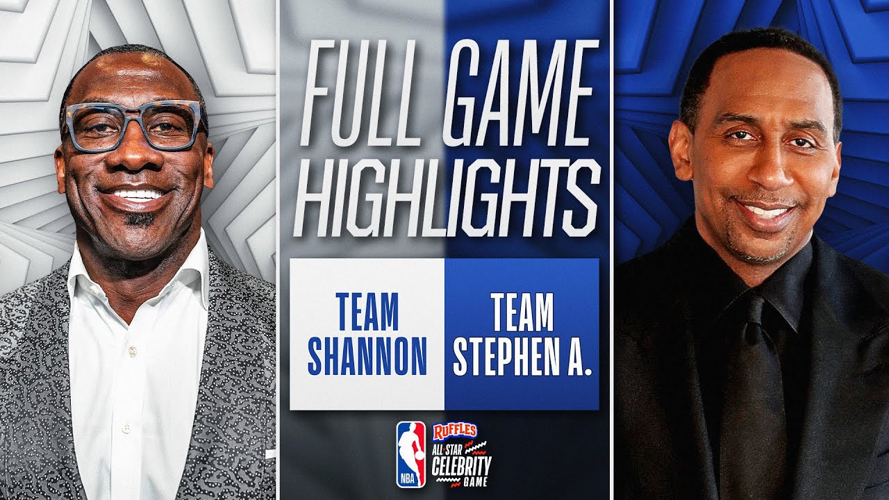 ⁣Team Shannon vs Team Stephen A. | #RufflesCelebGame | 2024 #NBAAllStar ⭐️