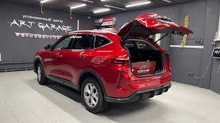 Установили привод багажника на новый Haval F7