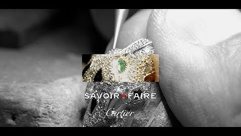 How Cartier jewellery is made: the panther