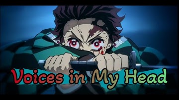 Kimetsu No Yaiba [AMV]- Voices in My Head (by "Falling In Reverse")