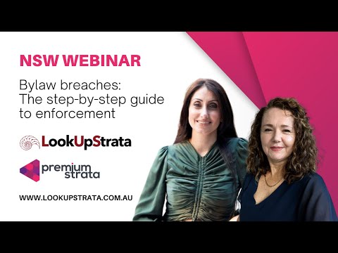 NSW: Bylaw breaches -  The step by step guide to enforcement | LookUpStrata