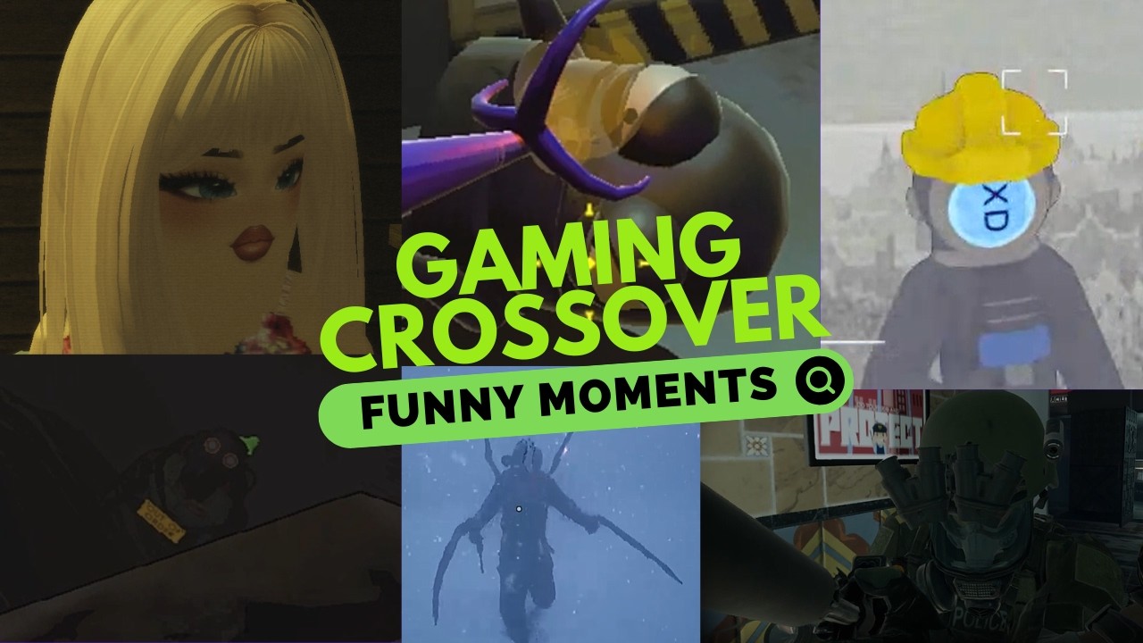 Gaming Crossover Funny Moments #1 - YouTube