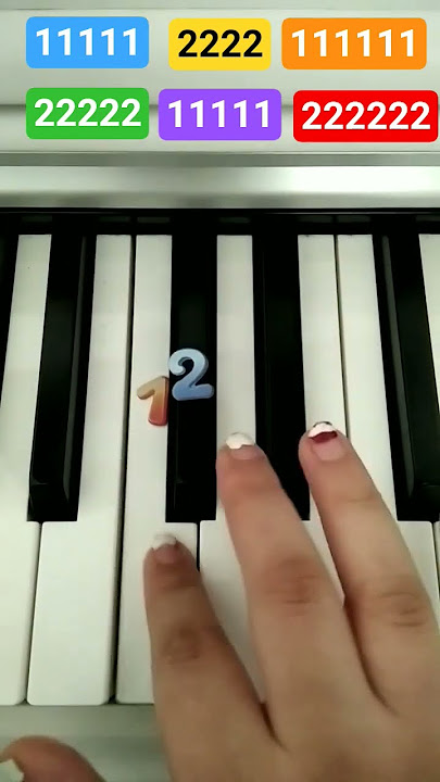 way the COUNTER the killer easy piano tutorial #short #piano#tutorial #pianolessons