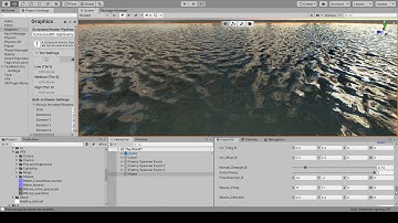 Basic Water Shader with Shader Graph in Unity