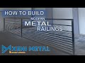 Metal Railing  - Modern Railing Design For balcony -AMAZING!