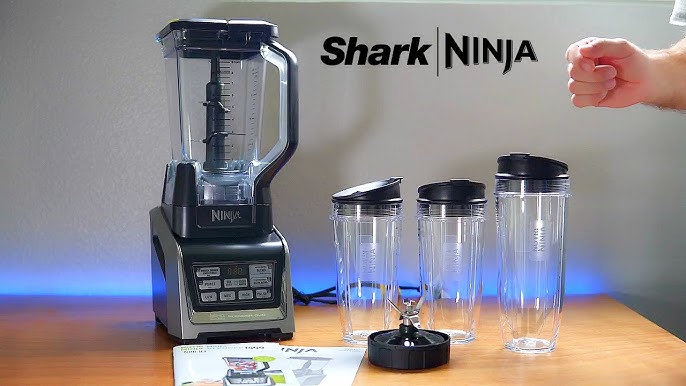 Ninja Blender Kitchen System w/Auto-iQ 1500W and Accessories BL687CO Tested