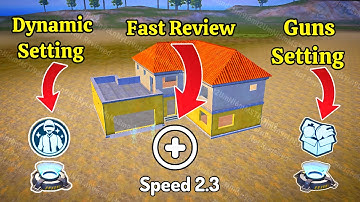 Fast Review | Dynamic Setting | Guns Setting in Wow Map | Fast review Dynamic Setting PUBG MOBILE