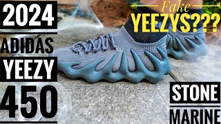 2024 Adidas Yeezy 450's Stone marine | are these the fake Yeezys???😱😱😱
