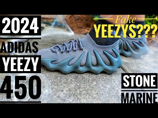 2024 Adidas Yeezy 450's Stone marine | are these the fake Yeezys