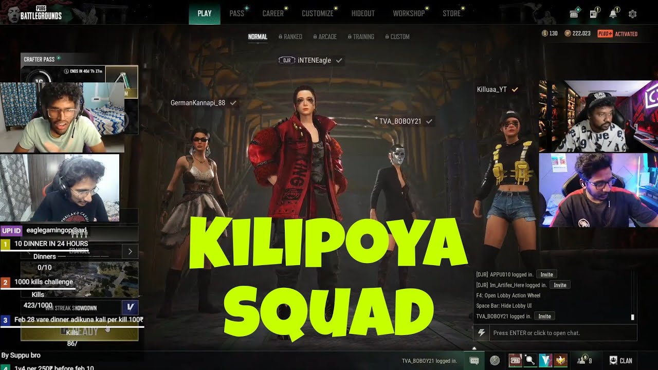 kannappi,Boboy,Eagle,Coach  ഒരു squad ആഭാരത 🤣😂 