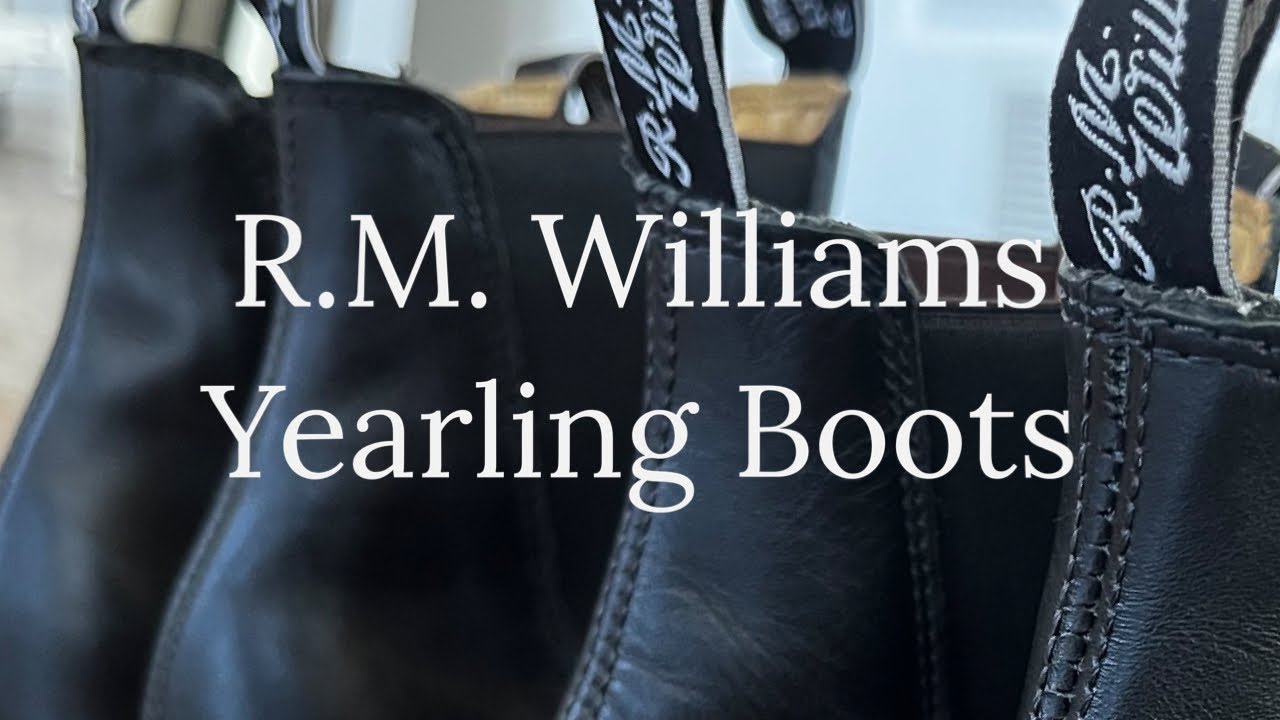 R. M. Williams Boots Rebuilt 