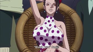 Violet sees the inside of Sanji's head