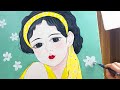 Vẽ Cô Gái Với Màu Acrylic  / stylish girl painting / Acrylic Painting Tutorial