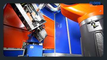 CLOOS - compact robot cell for reliable processes and top-quality at Halder