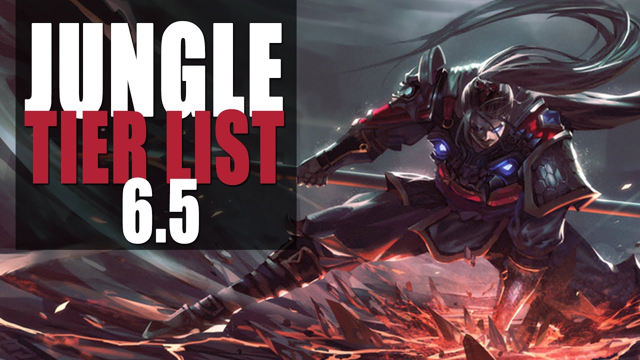 Patch 6.5 TierList Best JUNGLE Champions To Carry Solo Queue Top 5