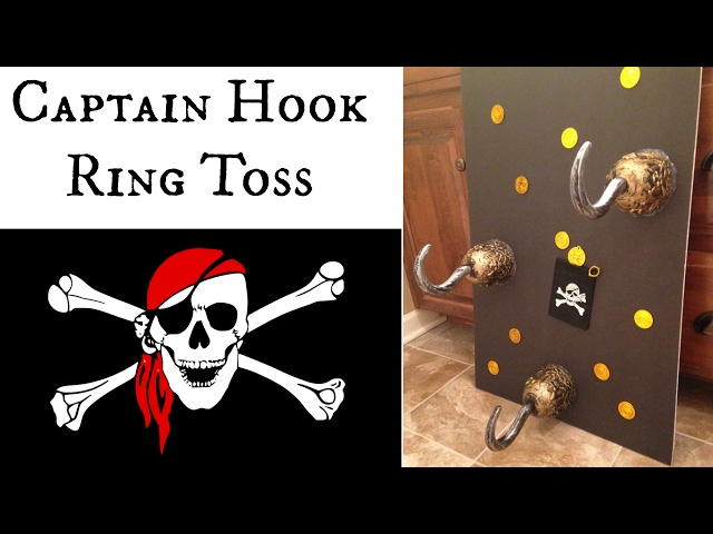 Pirate Hook Ring Toss Game