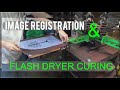 How to Set Up Image Registration & Ink Curing With Flash Dryer -  How to Screen Print