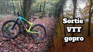 Sortie VTT avec Léo + gopro !!! 😁