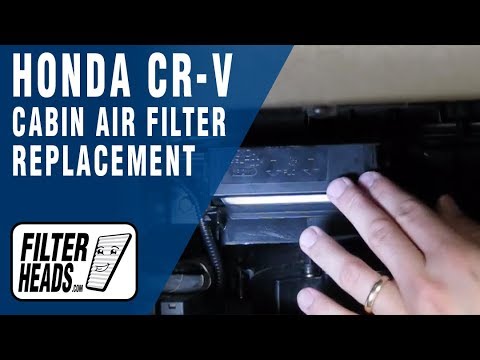 How to Replace Cabin Air Filter Honda CR-V - YouTube How to Replace Cabin Air Filter Honda CR-V - YouTube