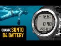 Suunto D4 / D4i / D4f Battery Replacement | Dive Computer