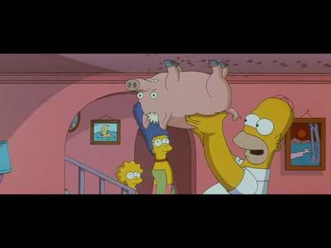 SIMPSON'LAR | ÖRÜMCEK PİG ŞARKI | HOMER SIMPSON | ÖRÜMCEK DOMUZU