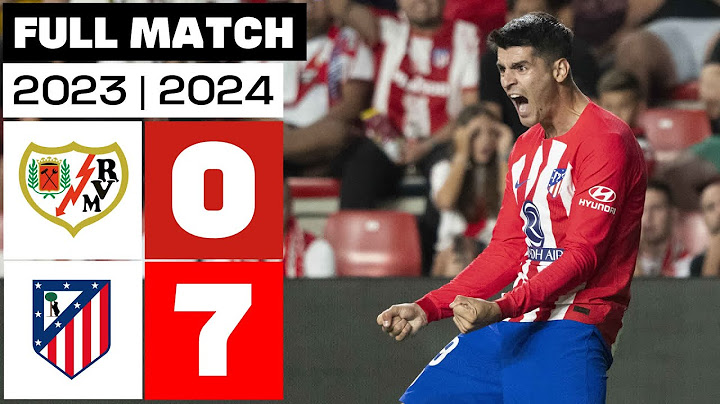 Rayo Vallecano 0 - 7 Atlético de Madrid | PARTIDO COMPLETO | LALIGA EA SPORTS 2023/24