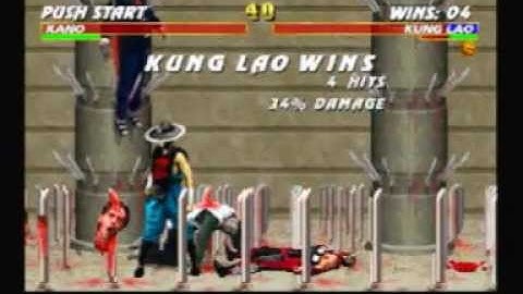 MK Trilogy runthrough with Kung Lao MK2 version part 1