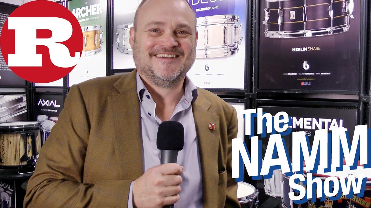 Rhythm British Drum Company's Al Murray shares his snares NAMM Show