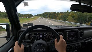 2022 Jeep Wrangler Unlimited Willys | POV Test Drive (Binaural Audio)