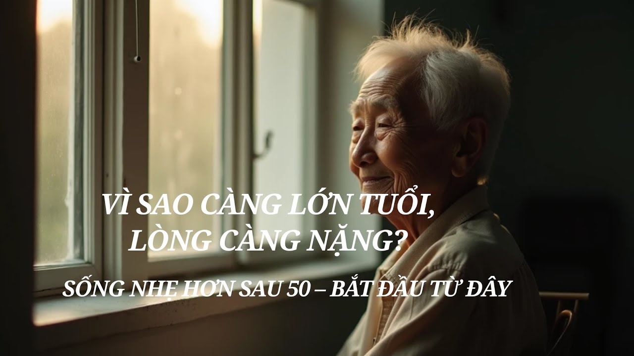 Cách buông bỏ những lo lắng không còn cần thiết sau tuổi 50 | An Nhiên Tuổi 50