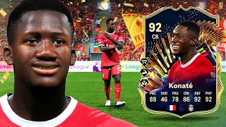 92 TOTS SBC Konate.. Have EA just dropped a TOP 5 CB?! 💪 FC 24 Player Review