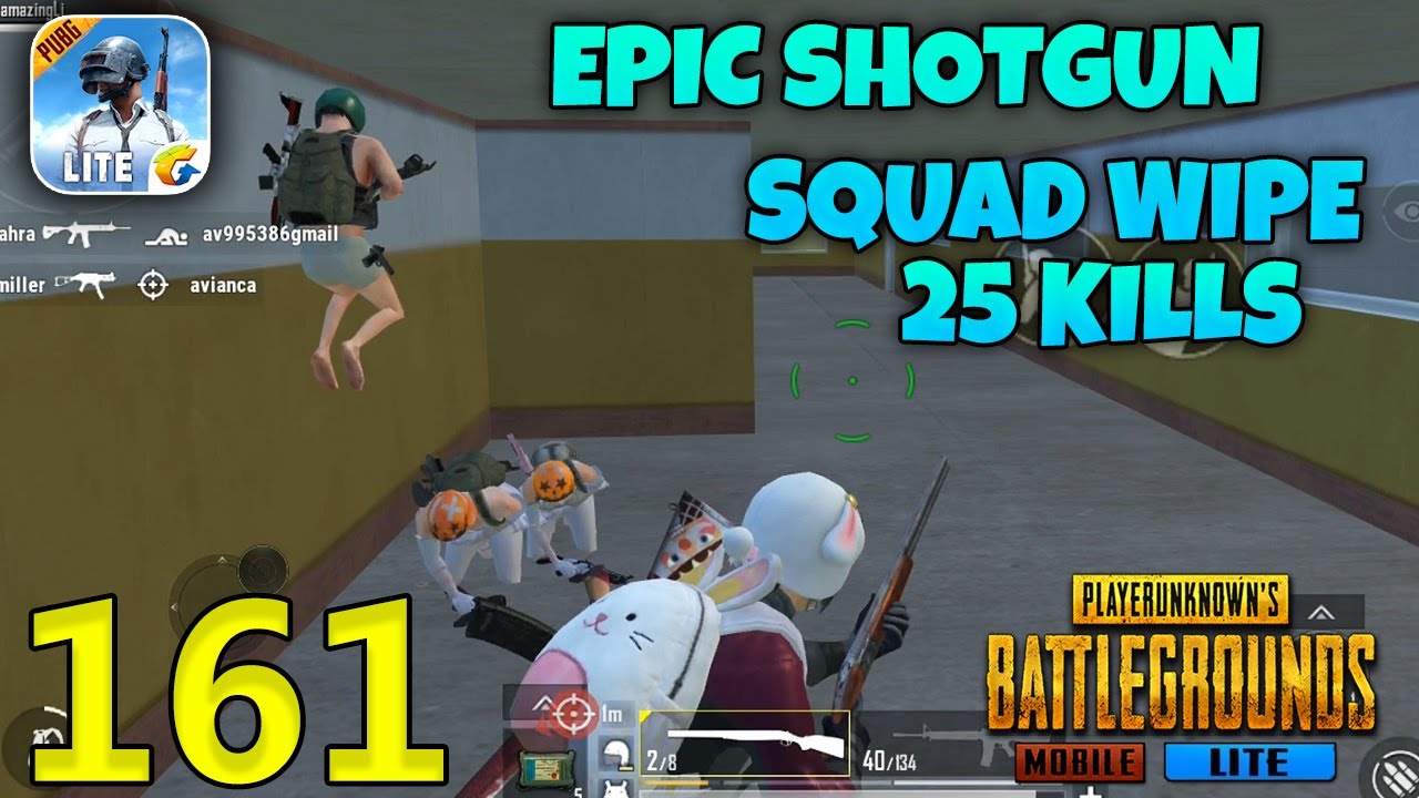 Epic Shotgun Squad Wipe | PUBG Mobile Lite 25 Kills Solo Squad Gameplay ...
