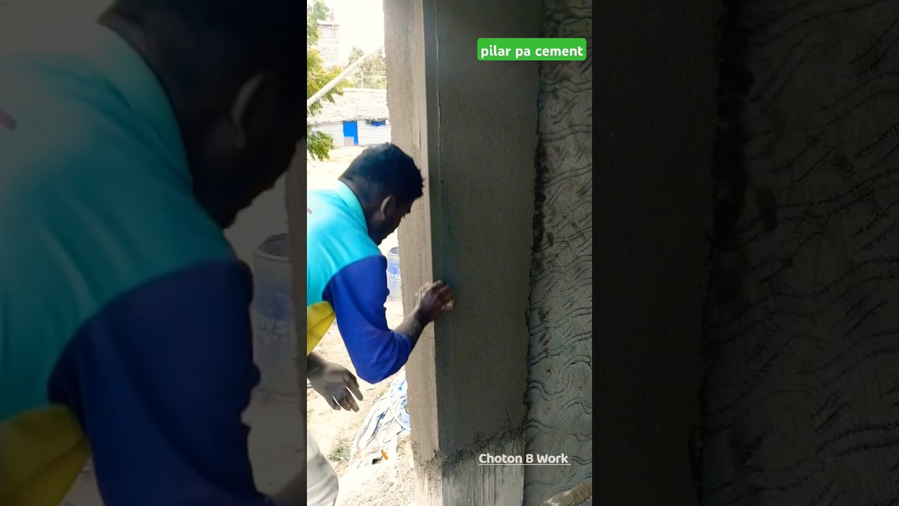 pilar pa cement Kaise lagaen short // How to apply pillar cement short / 