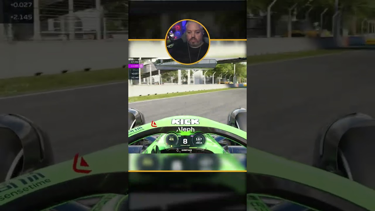 Verstapen almost ruined my whole race  🏎️💨 #simracing #racingfails #f1
