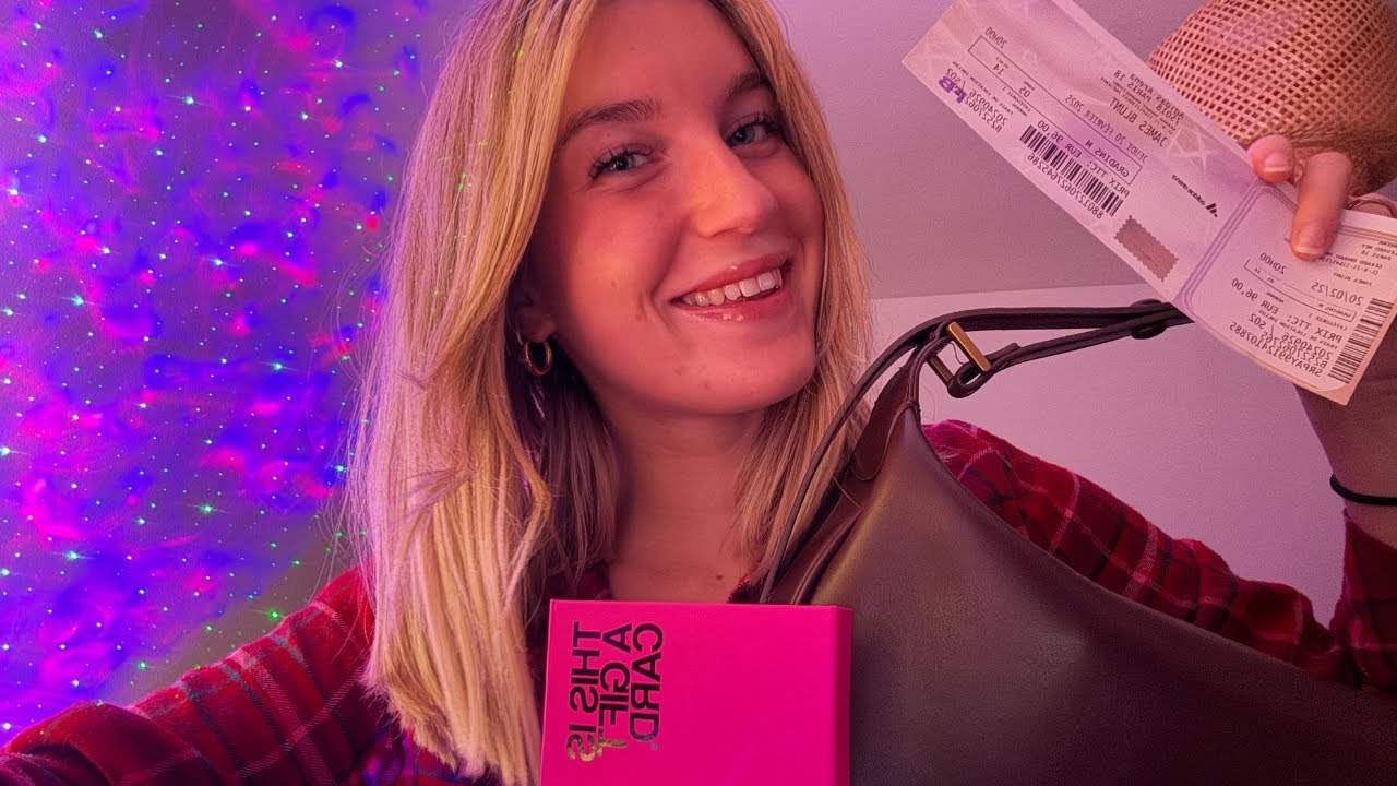 ASMR - MES CADEAUX D'ANNIVERSAIRE