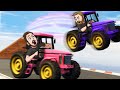 Tractor Stunt Racing! | GTA5