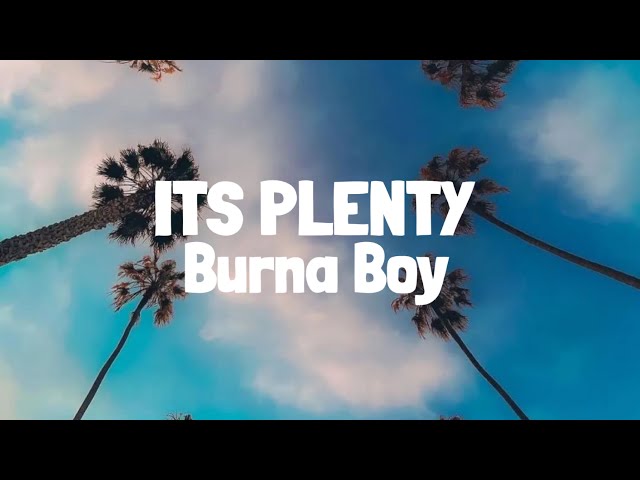 Burna Boy - It’s Plenty (Lyrics) class=