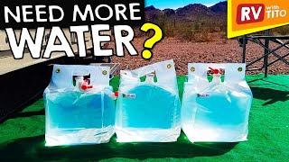 BETTER THAN A JERRY CAN - My Favorite Fresh Water Storage And Tank Refill Method (Boondocking Tip)