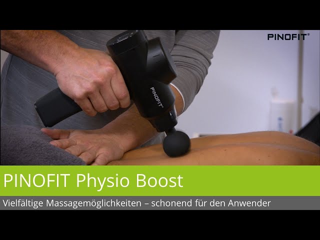 PINOFIT Physio Boost – effektive Massagen bei gleichzeitiger Entlastung des  Masseurs
