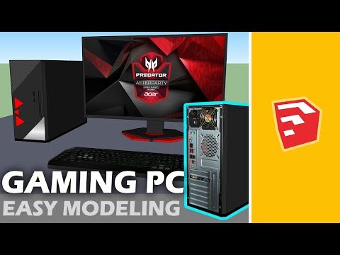 SketchUp Component (Gaming PC 1 of 2)