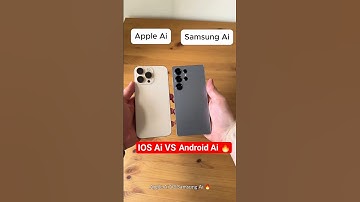 Android Ai VS iOS Ai💀🔥#android #ios #samsung #apple #s24ultra #iphone #16promax #smartphone #aivsai