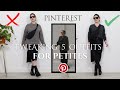 Recreating Pinterest Outfits | Tweaks for Petites / Curvy body type