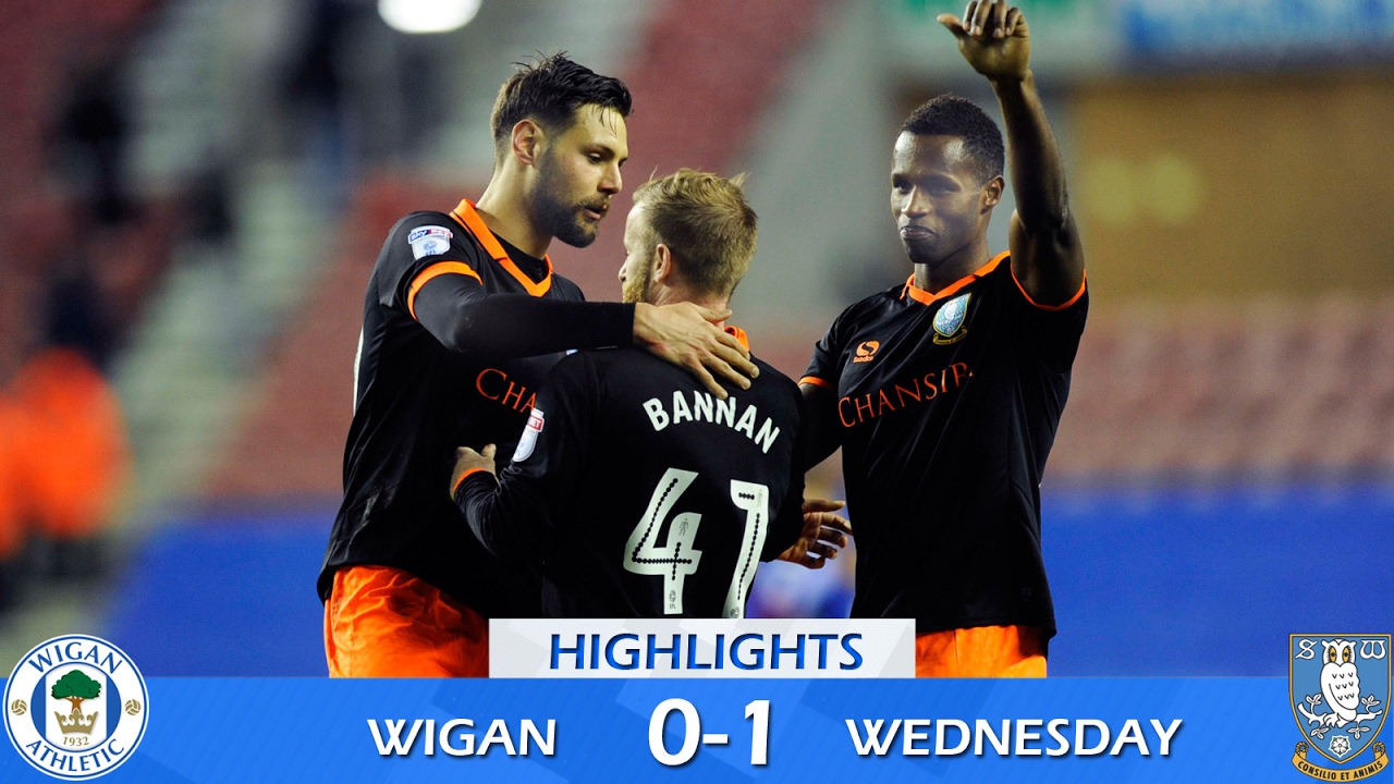 Wigan Athletic 0 Sheffield Wednesday 1 | Extended highlights | 2016/17 football score