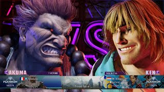 Akuma vs ken amateur