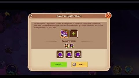 Idle heroes: VOID (Realms Gate Void Corruption 15) Walkthrough lvl 1